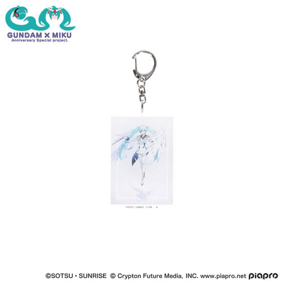 234916 Pbandai 預訂 2025/10月 ガンダム45周年 × 初音ミク アクリルチャーム 初音ミク×ウイングガンダムゼロEW