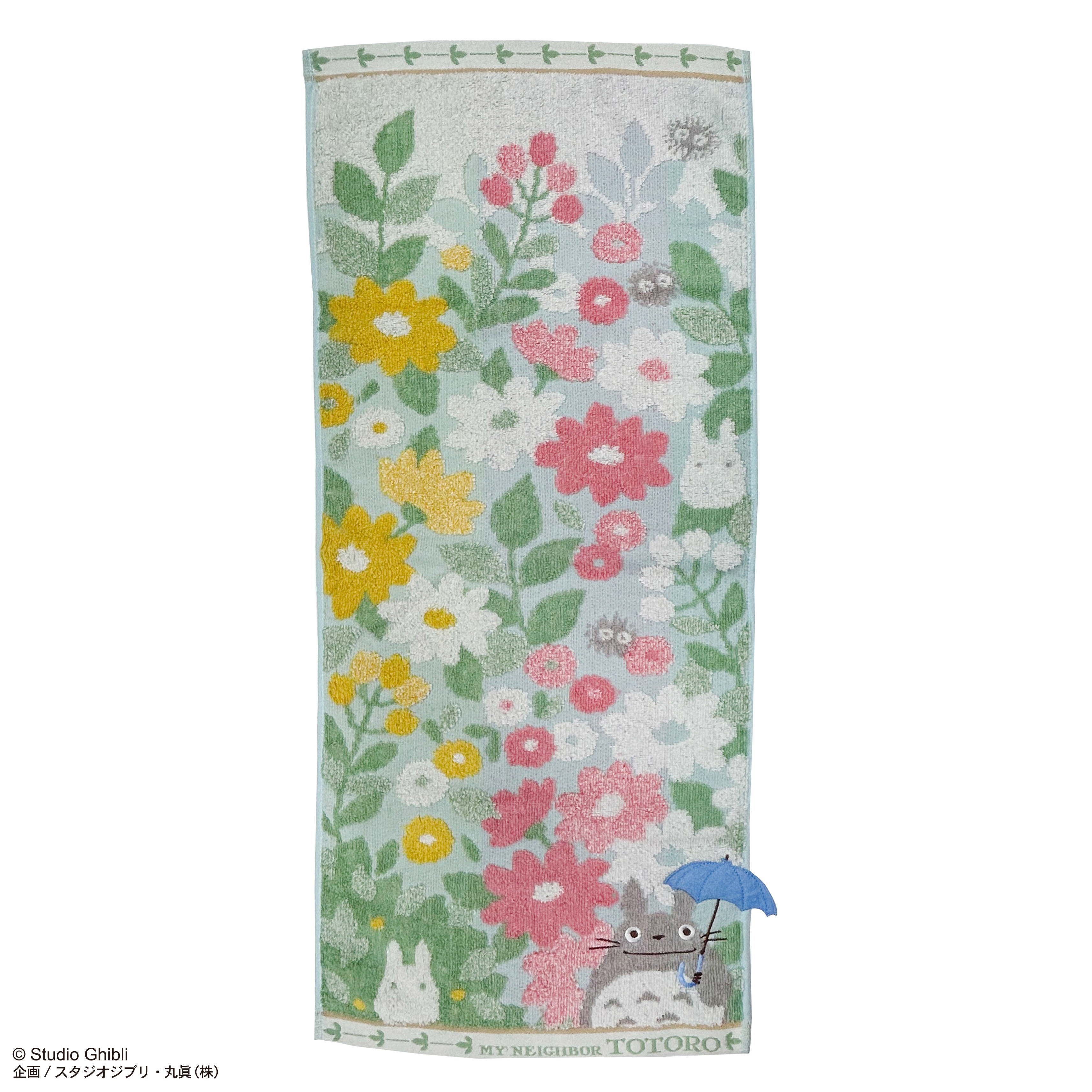洗臉毛巾 龍貓 花景