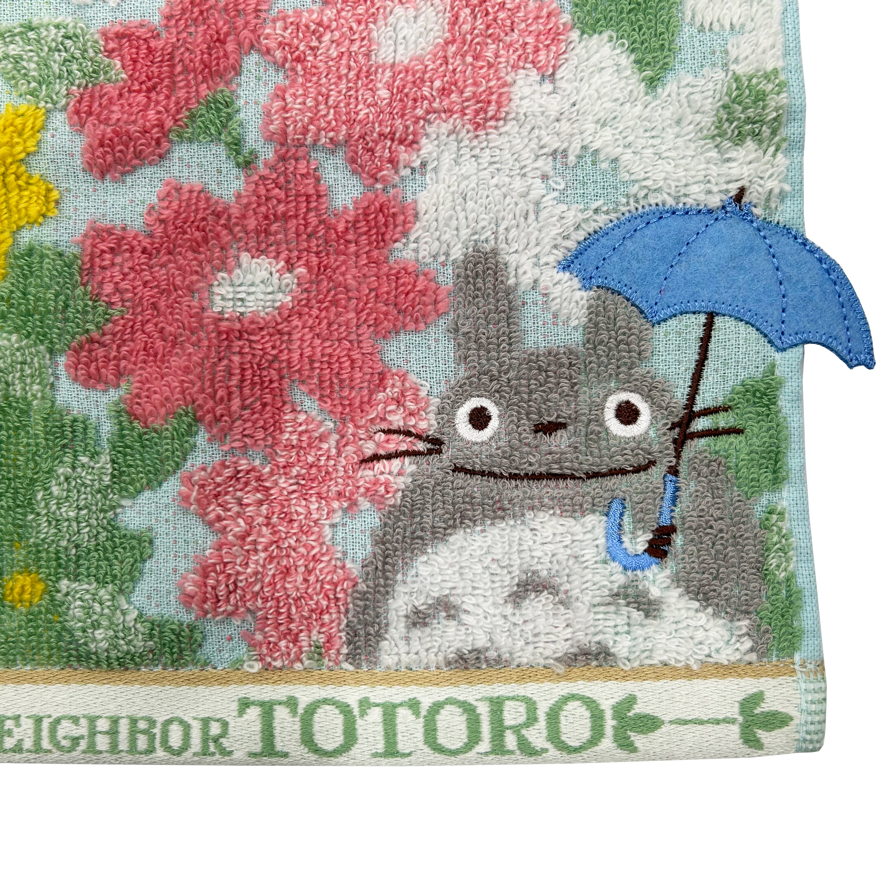 洗臉毛巾 龍貓 花景