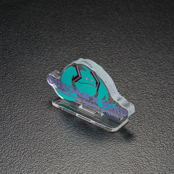 233454 Pbandai 預訂 2025/9月 アクリルロゴディスプレイEX ガンダム45周年 × 初音ミク プロジェクト記念アートワークA