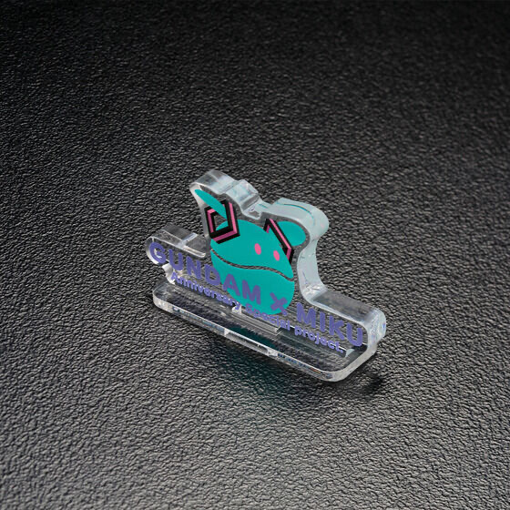 233455 Pbandai 預訂 2025/9月 アクリルロゴディスプレイEX ガンダム45周年 × 初音ミク プロジェクト記念アートワークB