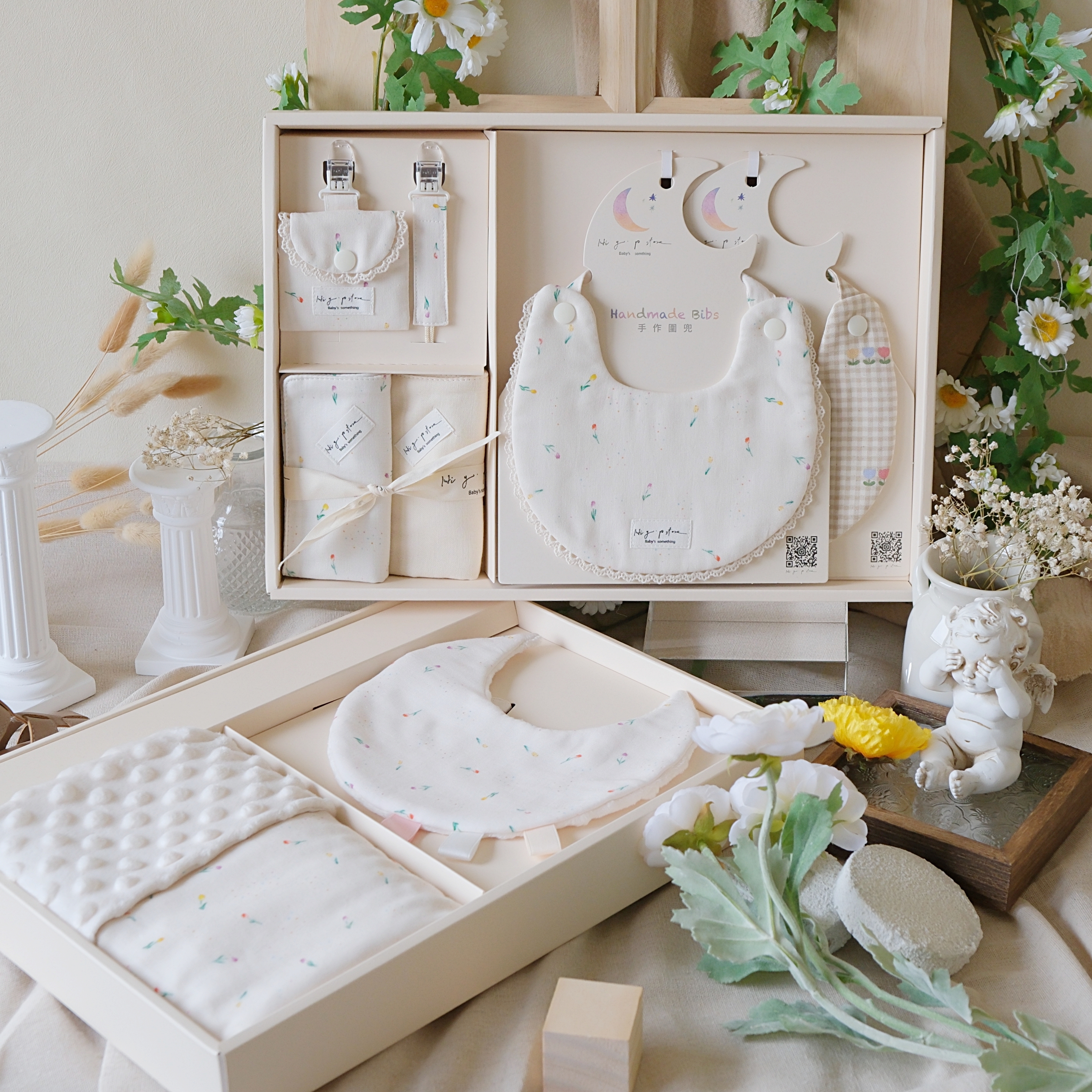 Hi Y.P store-彌月禮盒新生推薦組-獨家設計-點點鬱金香