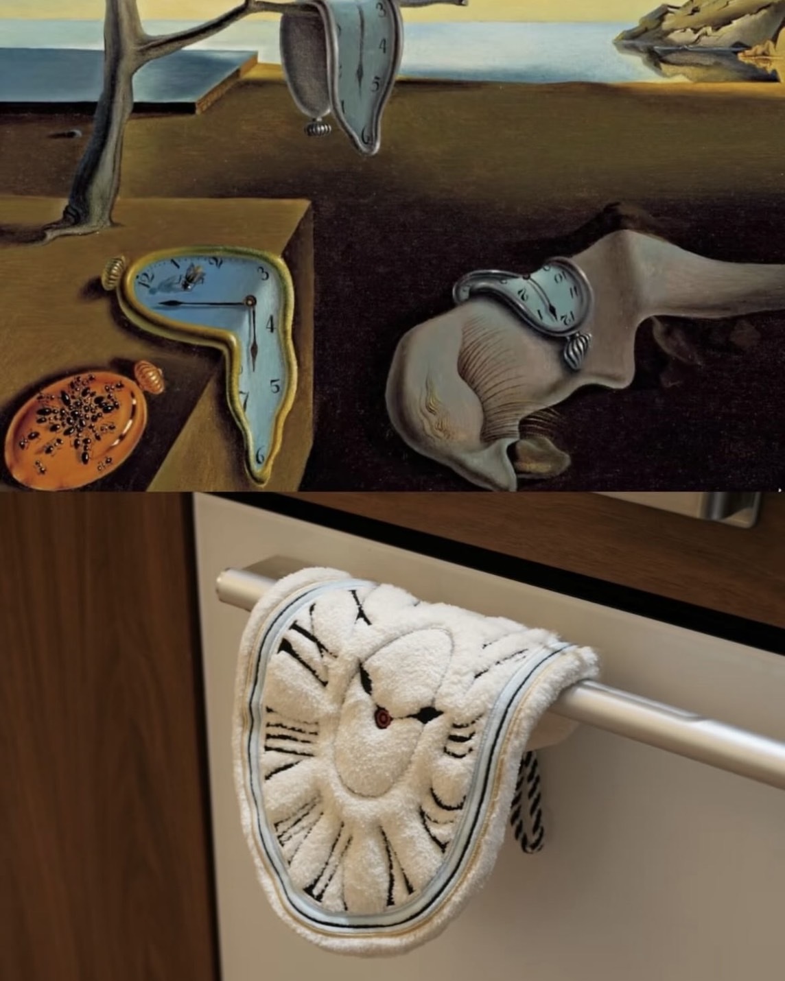 【現貨】<達利 記憶的永恆 >時間 防水 防油 防污漬 地毯 擦手巾