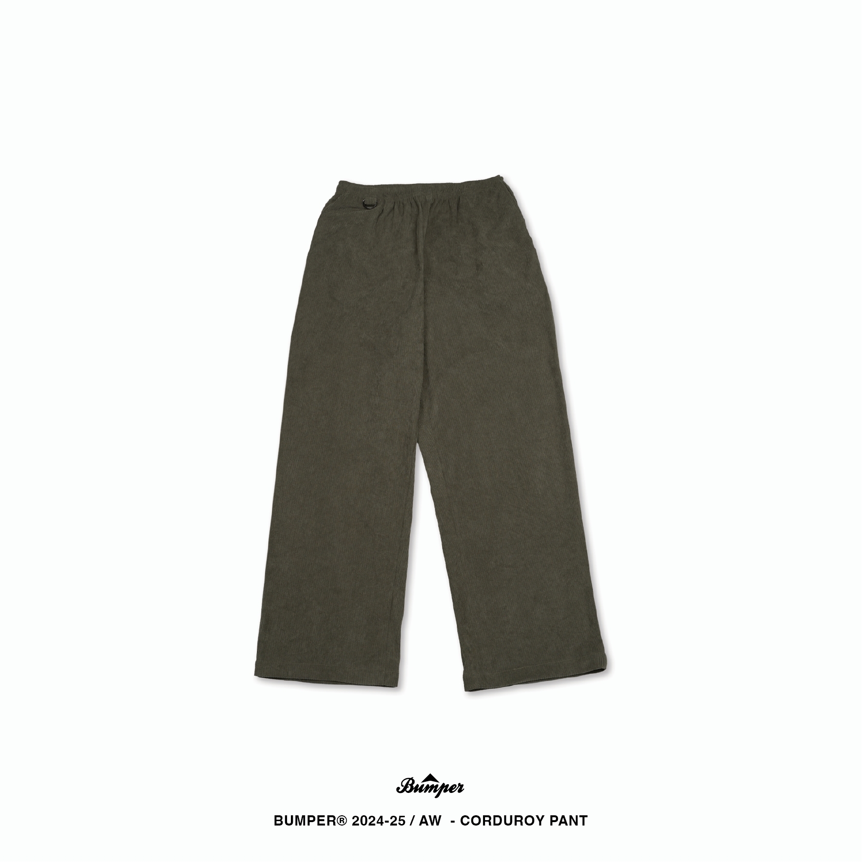 BUMPER 窄版燈芯絨褲