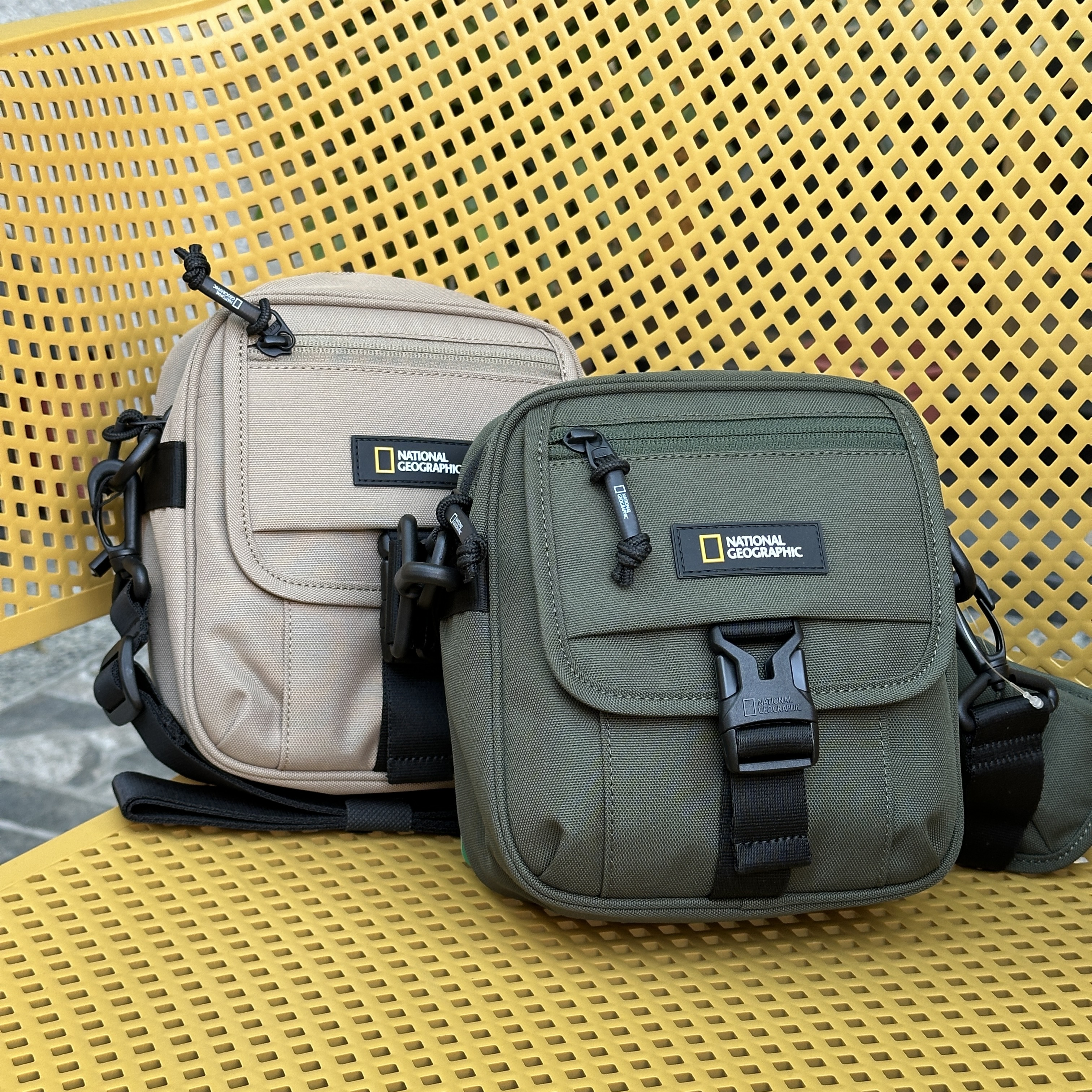 【現貨】NATIONAL GEOGRAPHIC 國家地理 翻式子母扣側背包 附配件小包 N255ACR210
