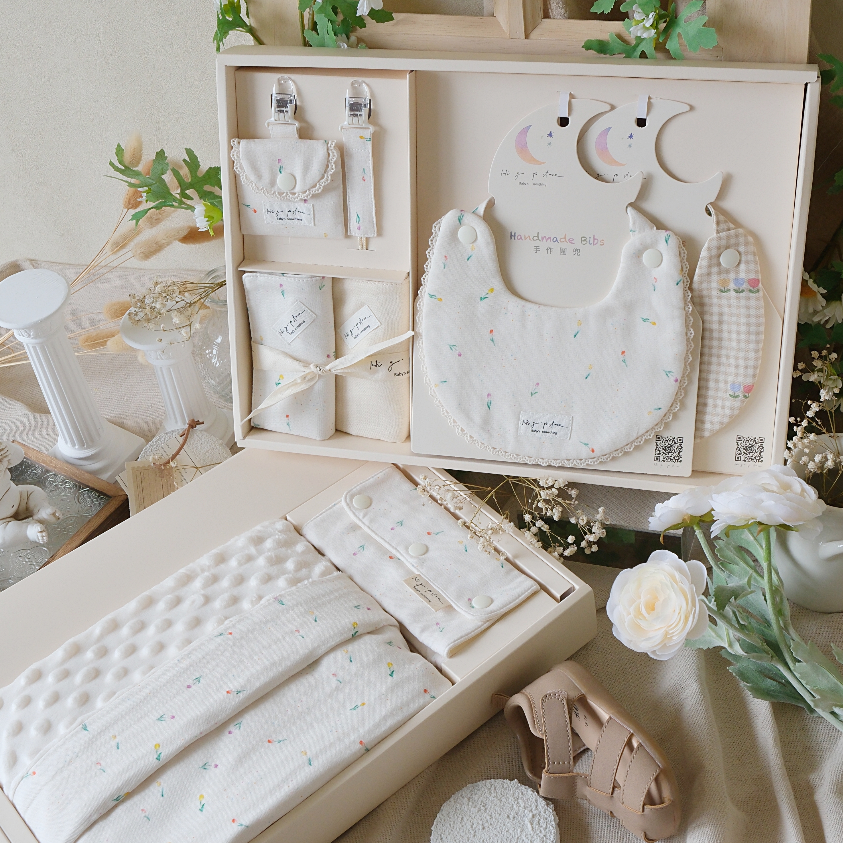 Hi Y.P store-彌月禮盒收涎推薦組-獨家設計-點點鬱金香