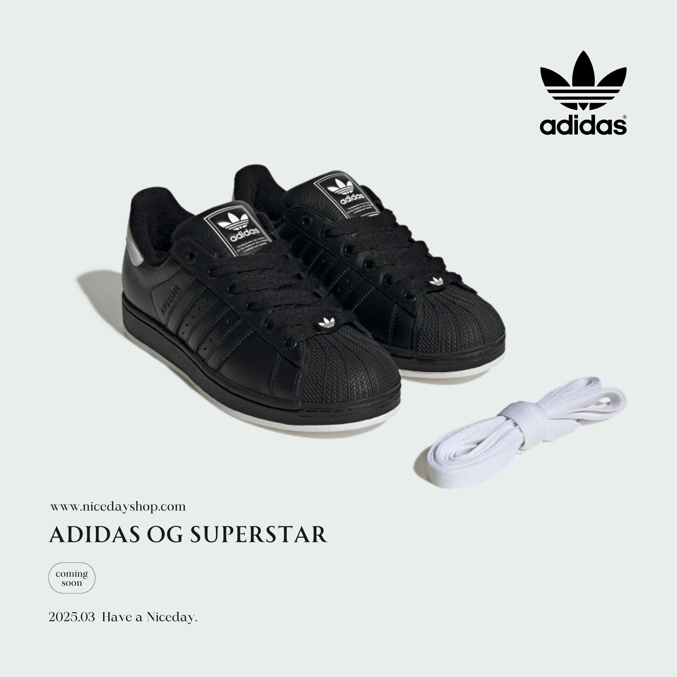 NICEDAY 現貨 ADIDAS SUPERSTAR 2.0 貝殼 愛迪達 黑白 拼接 白標 復古 男鞋 JR0029