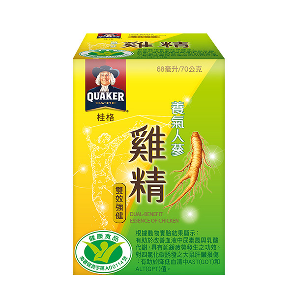 桂格 養氣人蔘雞精68mlX36瓶(箱)