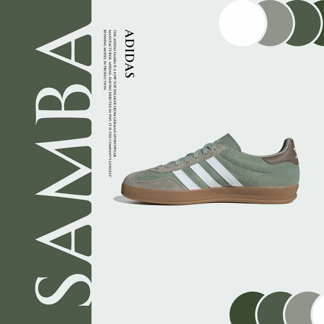 NICEDAY 現貨 Adidas Samba OG 森林綠 淺綠 蘋果綠 綠色 焦糖底 JI3526