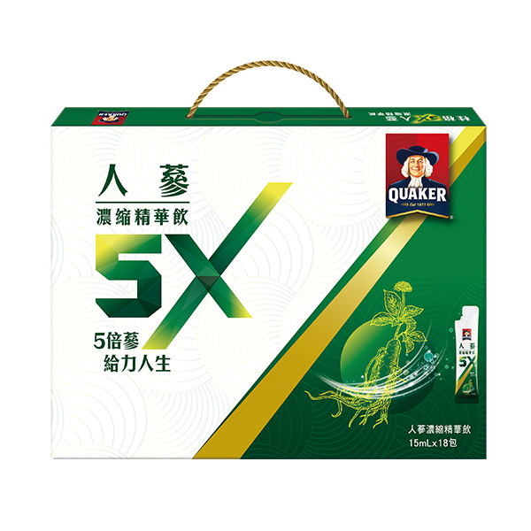桂格 5X人蔘濃縮精華飲15mlX18包