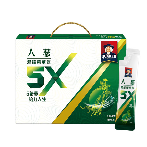 桂格 5X人蔘濃縮精華飲15mlX18包