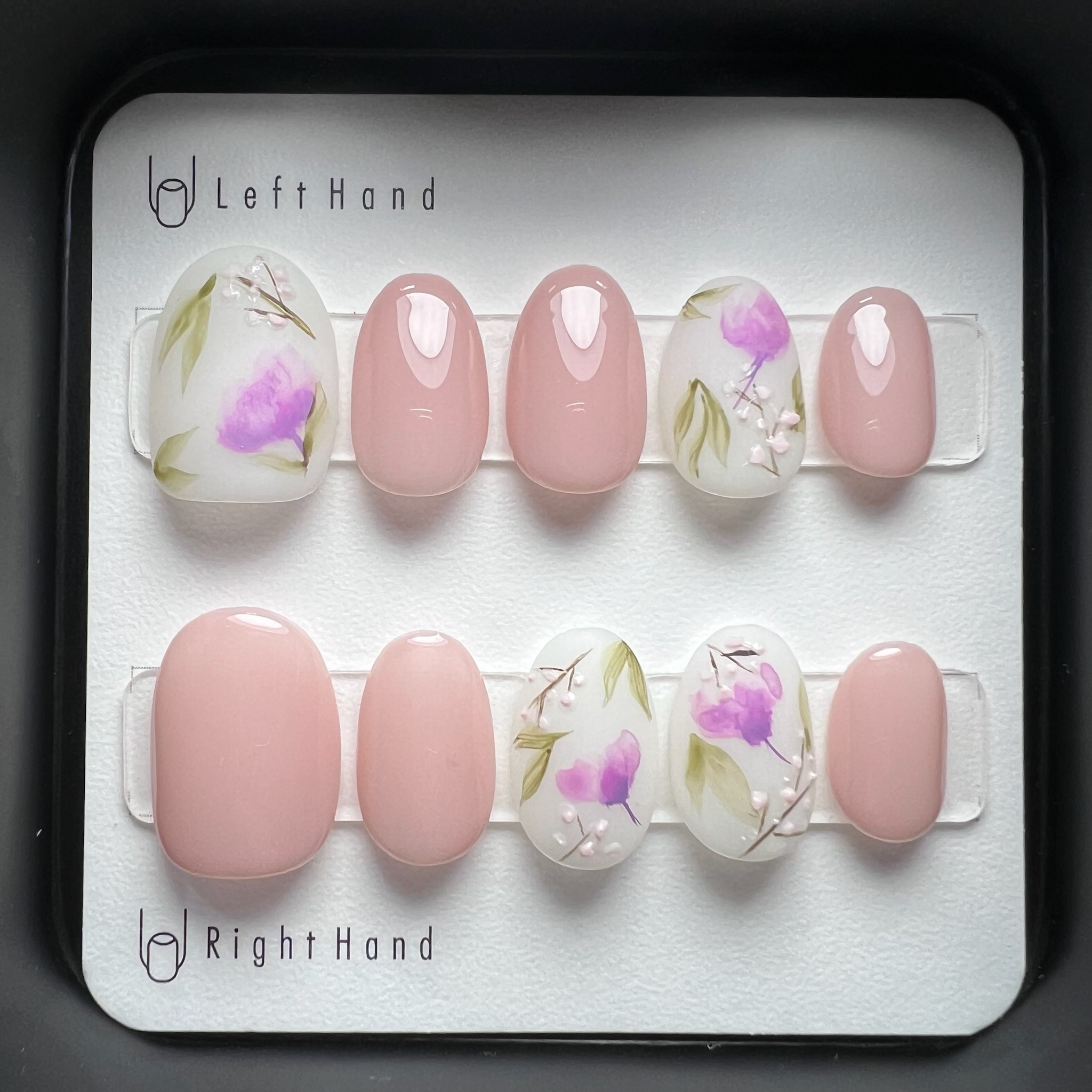 baby:nail ︳Spring Flower。Hand Drawn