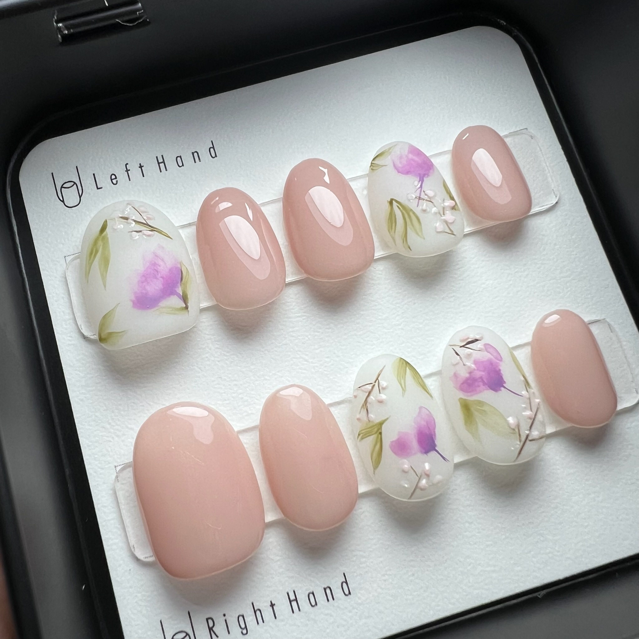 baby:nail ︳Spring Flower。Hand Drawn