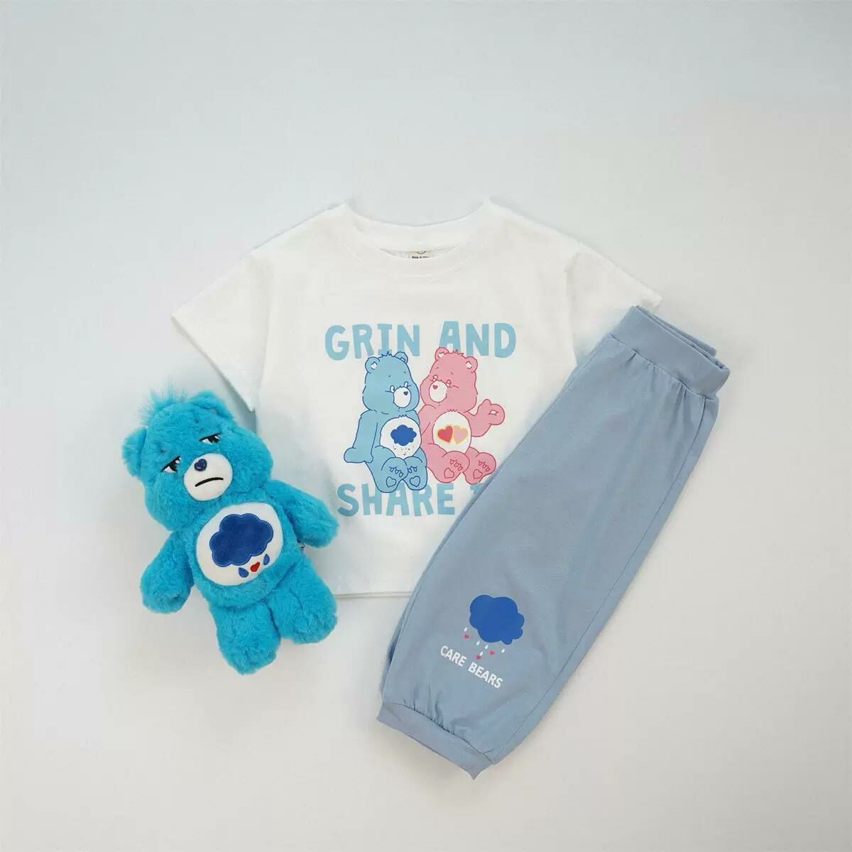 韓版 CareBears 兄妹裝