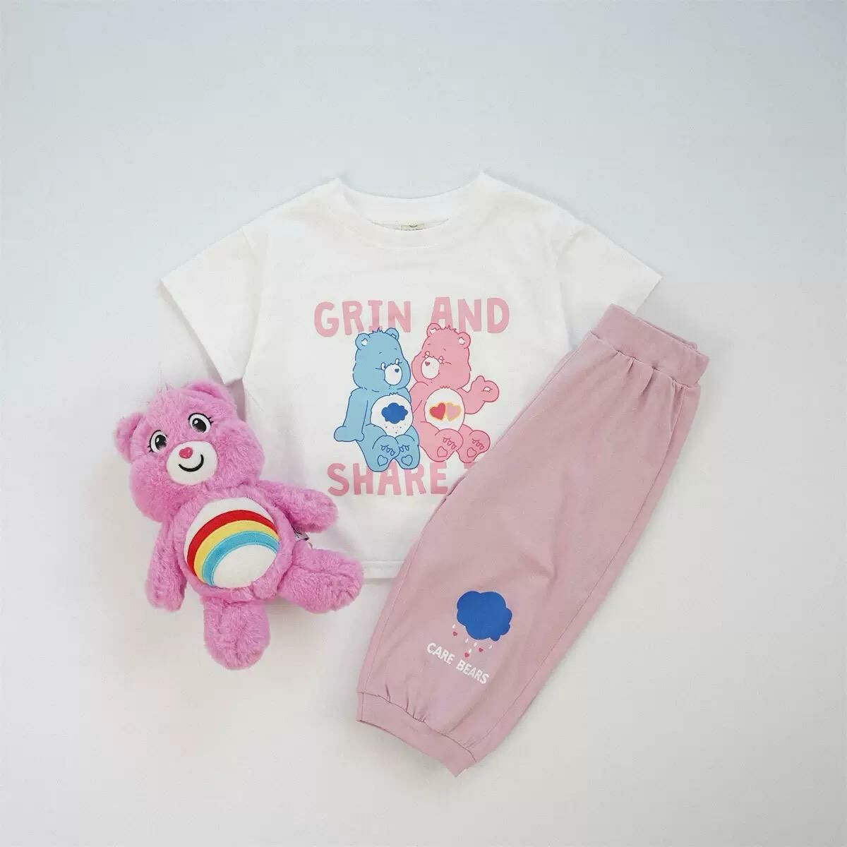 韓版 CareBears 兄妹裝