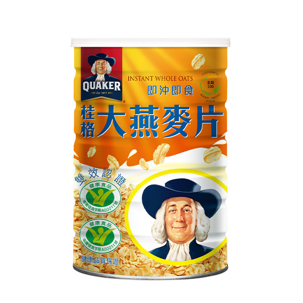 桂格即食大燕麥片1100G x6罐組(箱購)【首購輸入n100折$100 】