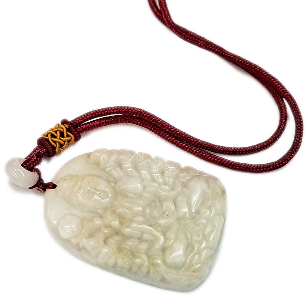 千手觀音{緬甸玉}玉珮【十方】135370