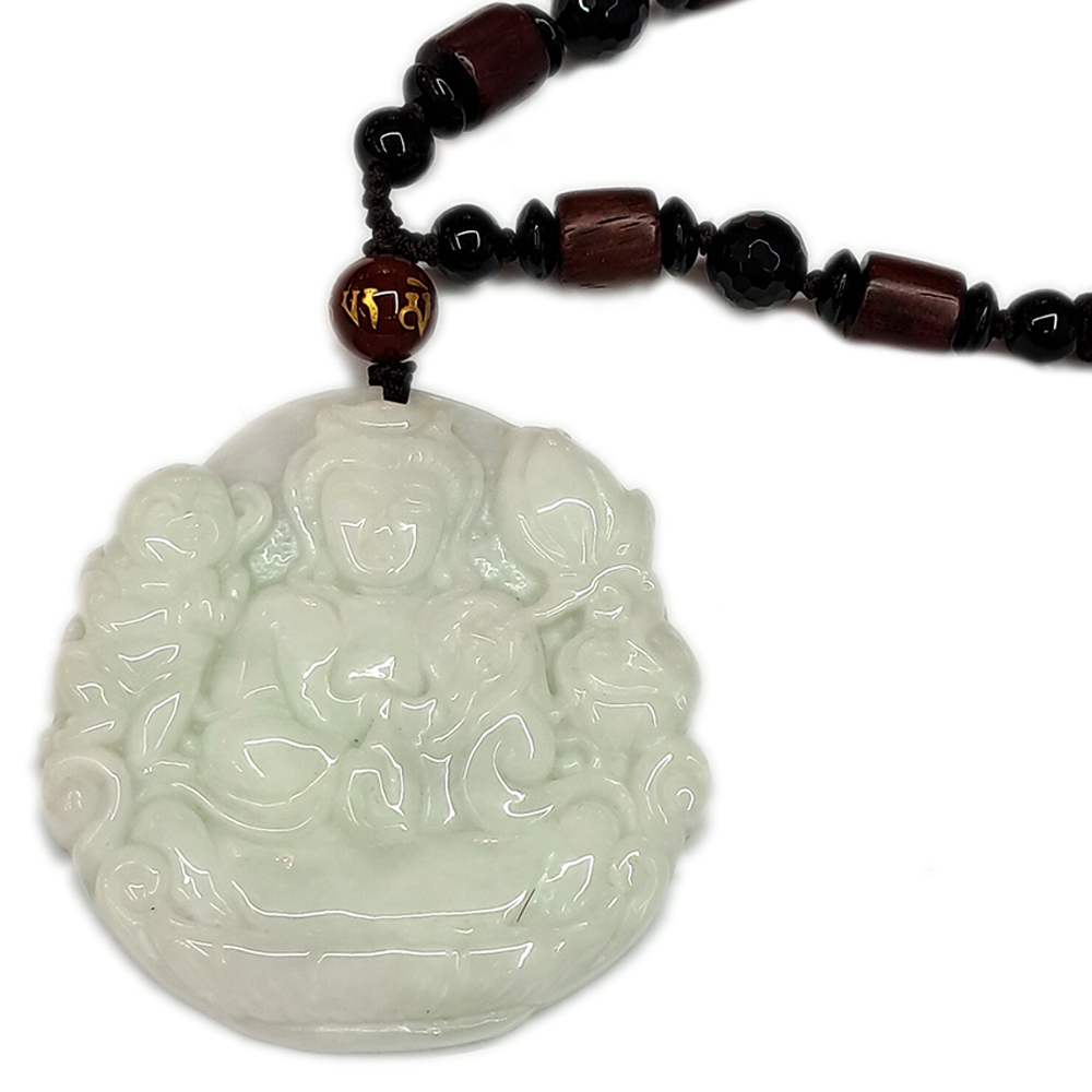 送子觀音玉珮項鍊【十方】140649