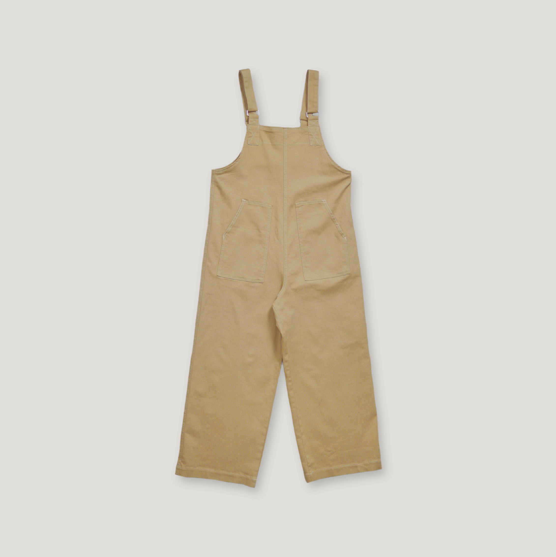 J.P.L. 吊帶斜紋棉貝克寬褲 ╭ 3色 ╮