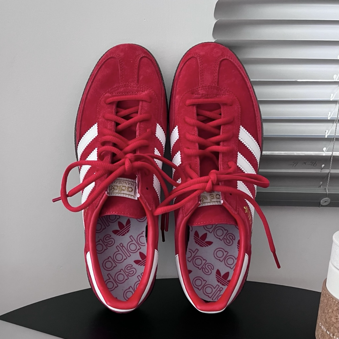 Adidas Handball Spezial 紅色 麂皮 焦糖底 三葉草 復古休閒鞋 德訓鞋 FV1227