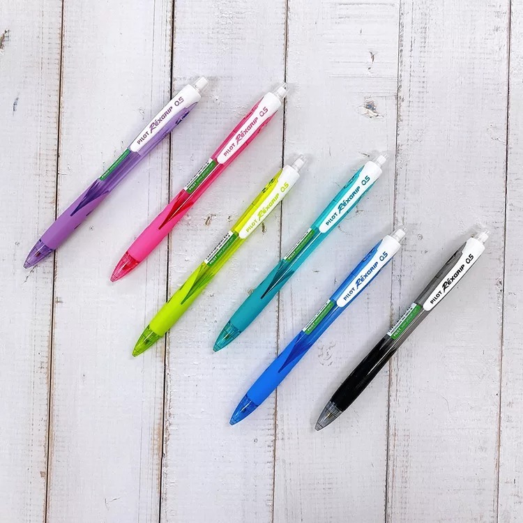 [送擦膠]Pilot 百樂牌 RexGrip 鉛芯筆 0.5mm HRG-10R-BG