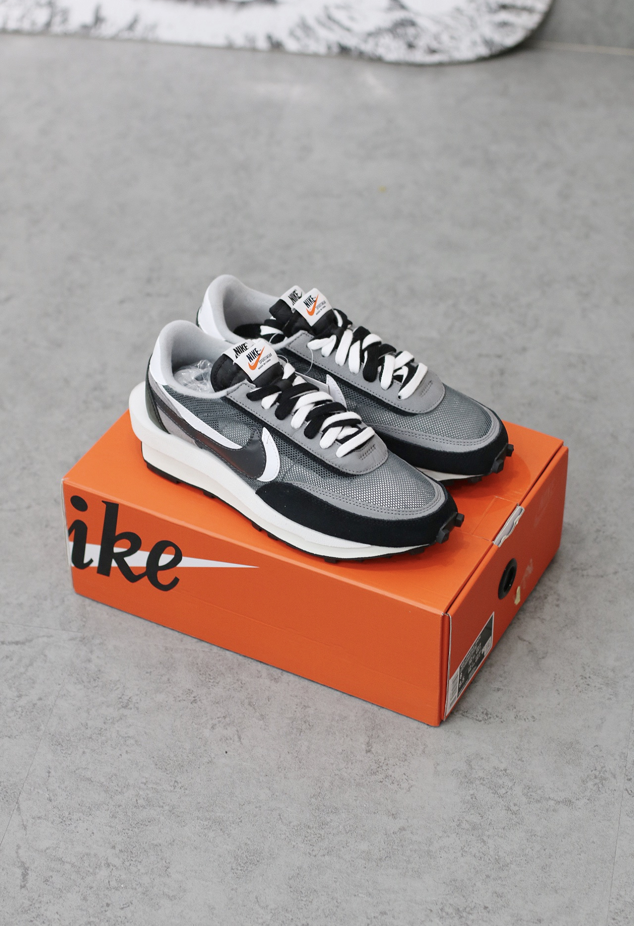 Nike LD Waffle sacai Black Anthracite White Gunsmoke BV0073-001