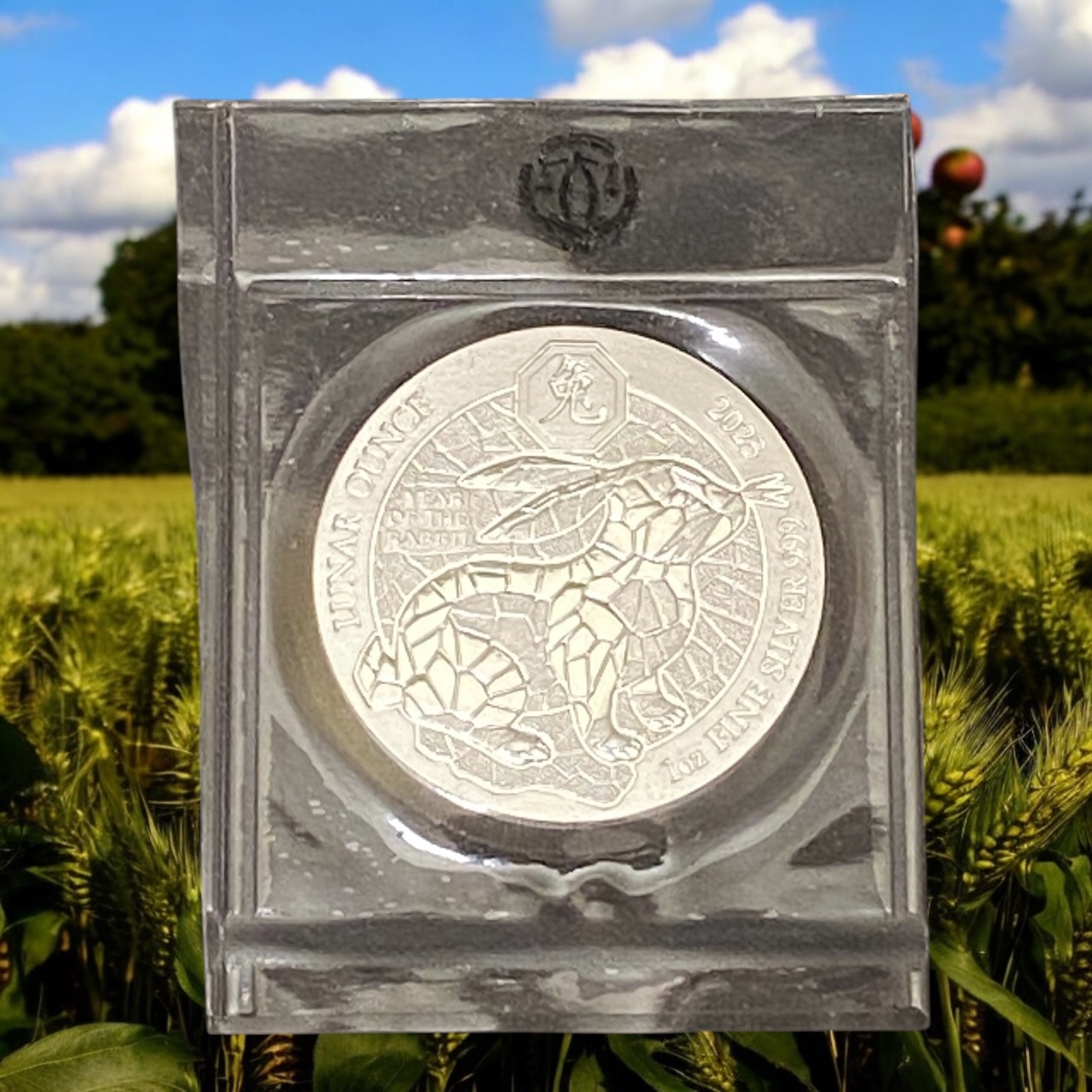 2023 Rwanda Year of the Rabbit Zodiac Silver Coin (99.9% Silver)