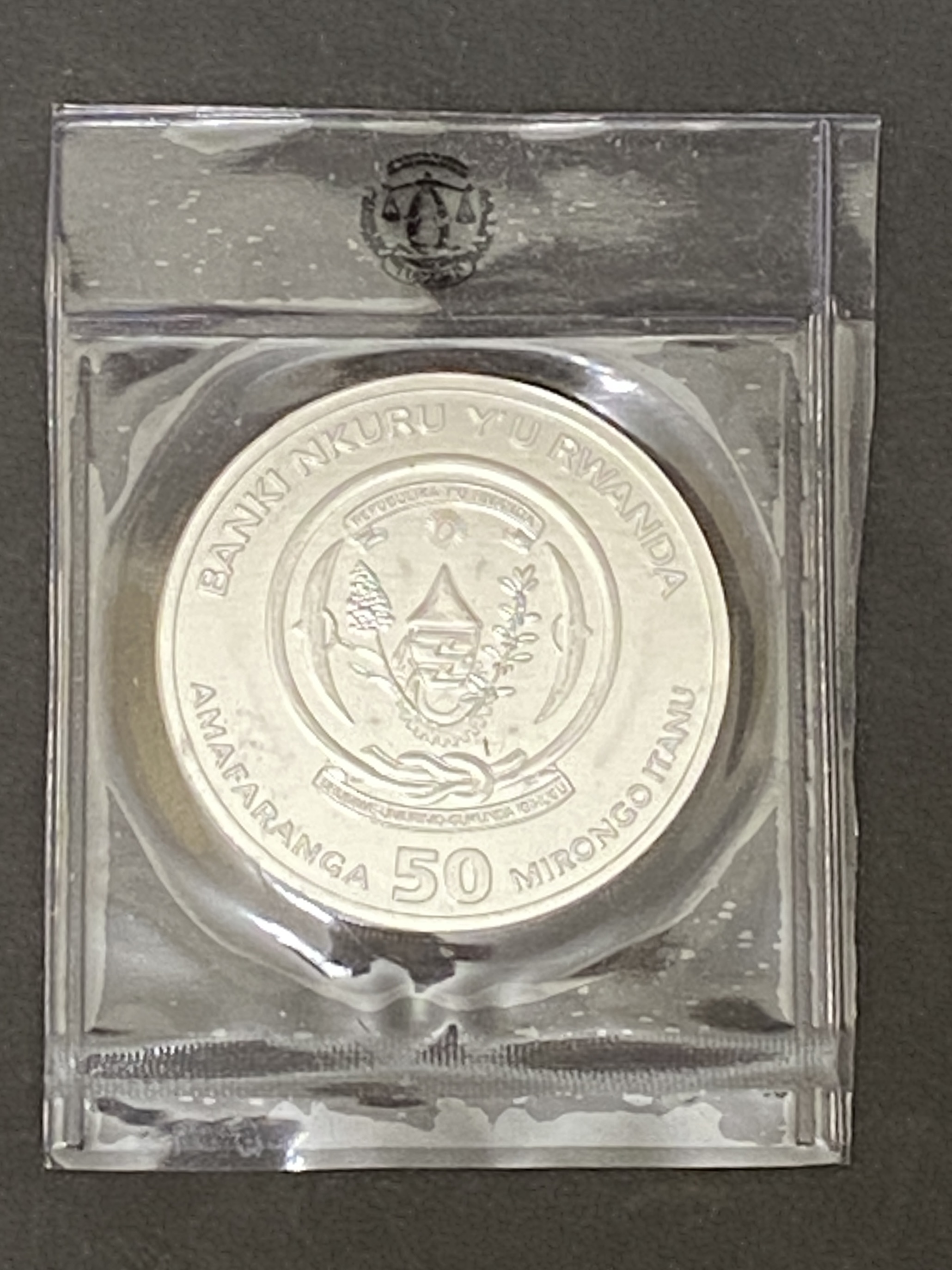 2023 Rwanda Year of the Rabbit Zodiac Silver Coin (99.9% Silver)