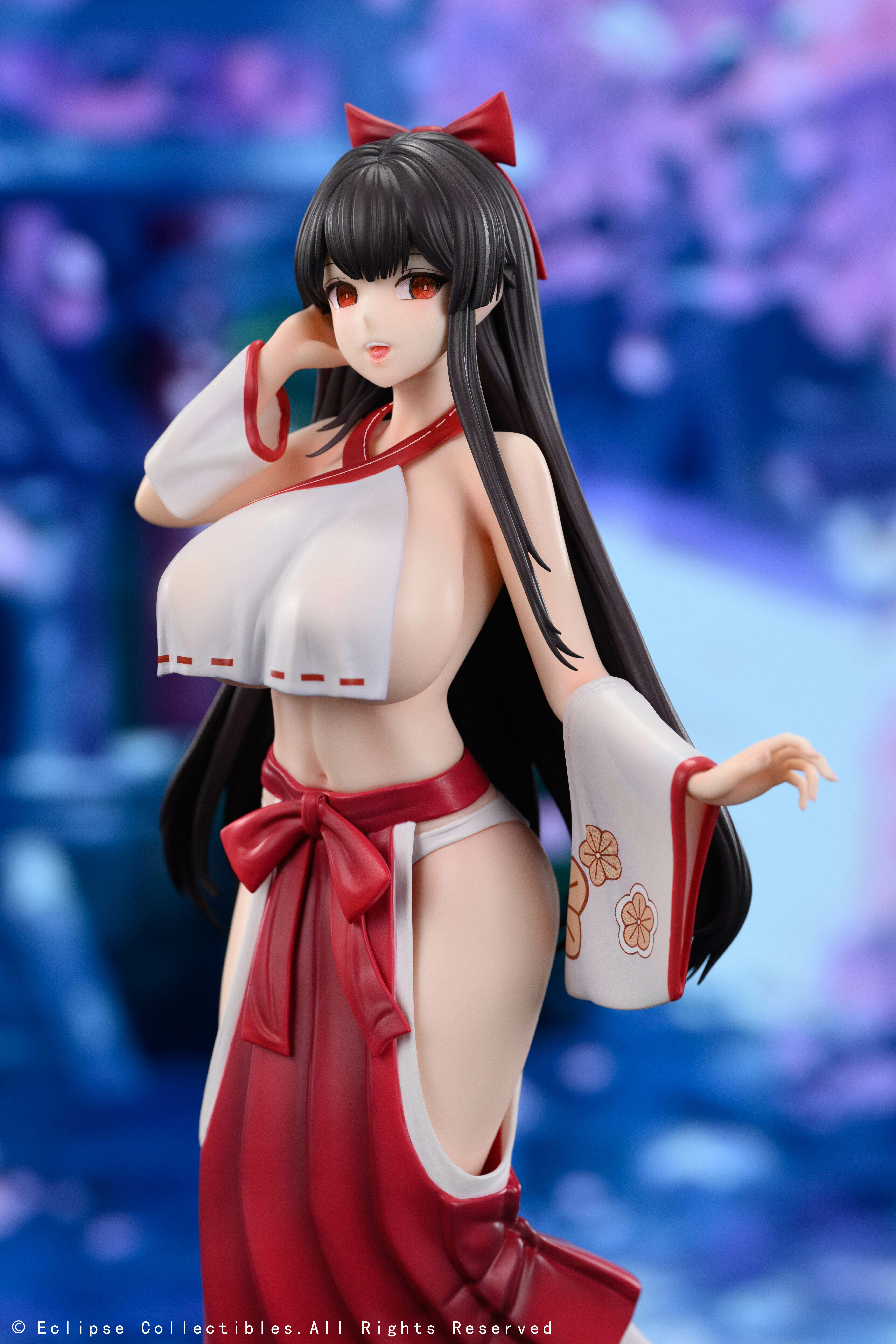 「ACG.GO」「預購」Eclipse Collectibles 春日巫女 美咲 ⅙ Scale Figure