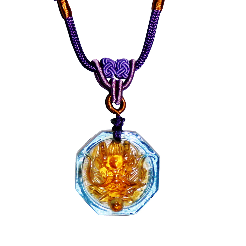 八卦獅頭龍頭項鍊 鎮宅辟邪八方來財開運納福