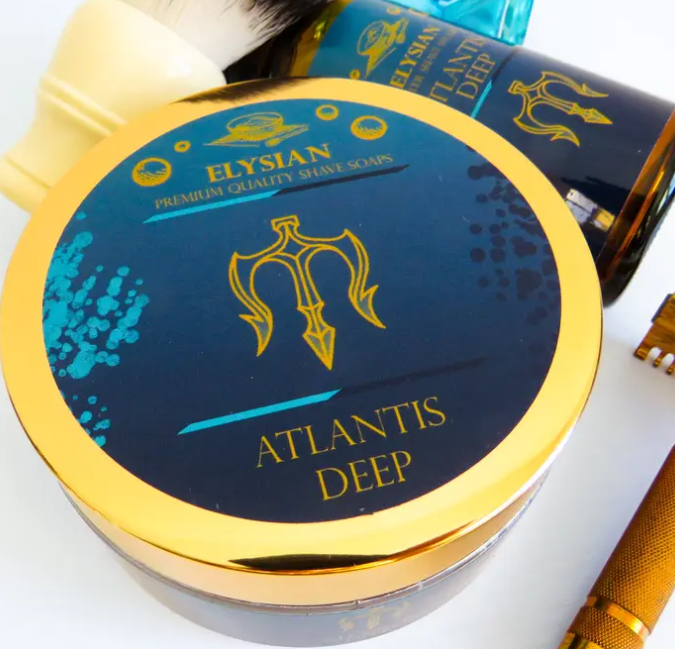 Elysian Soap Shop Atlantis Deep 手工剃鬚皂 4oz