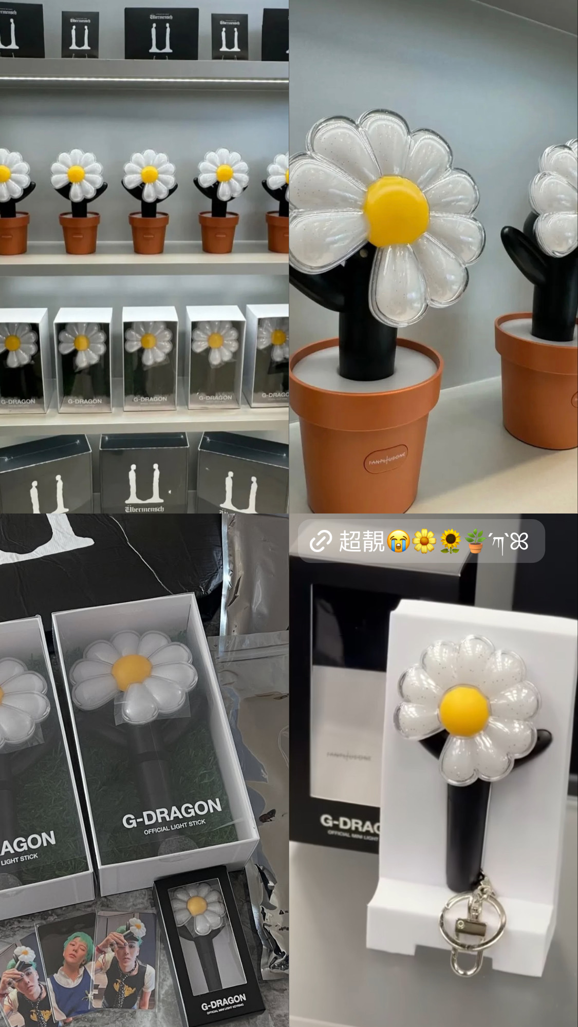 G-DRAGON OFFICIAL LIGHT STICK CRADLE 植木鉢 g-dragon-official-light-stick-