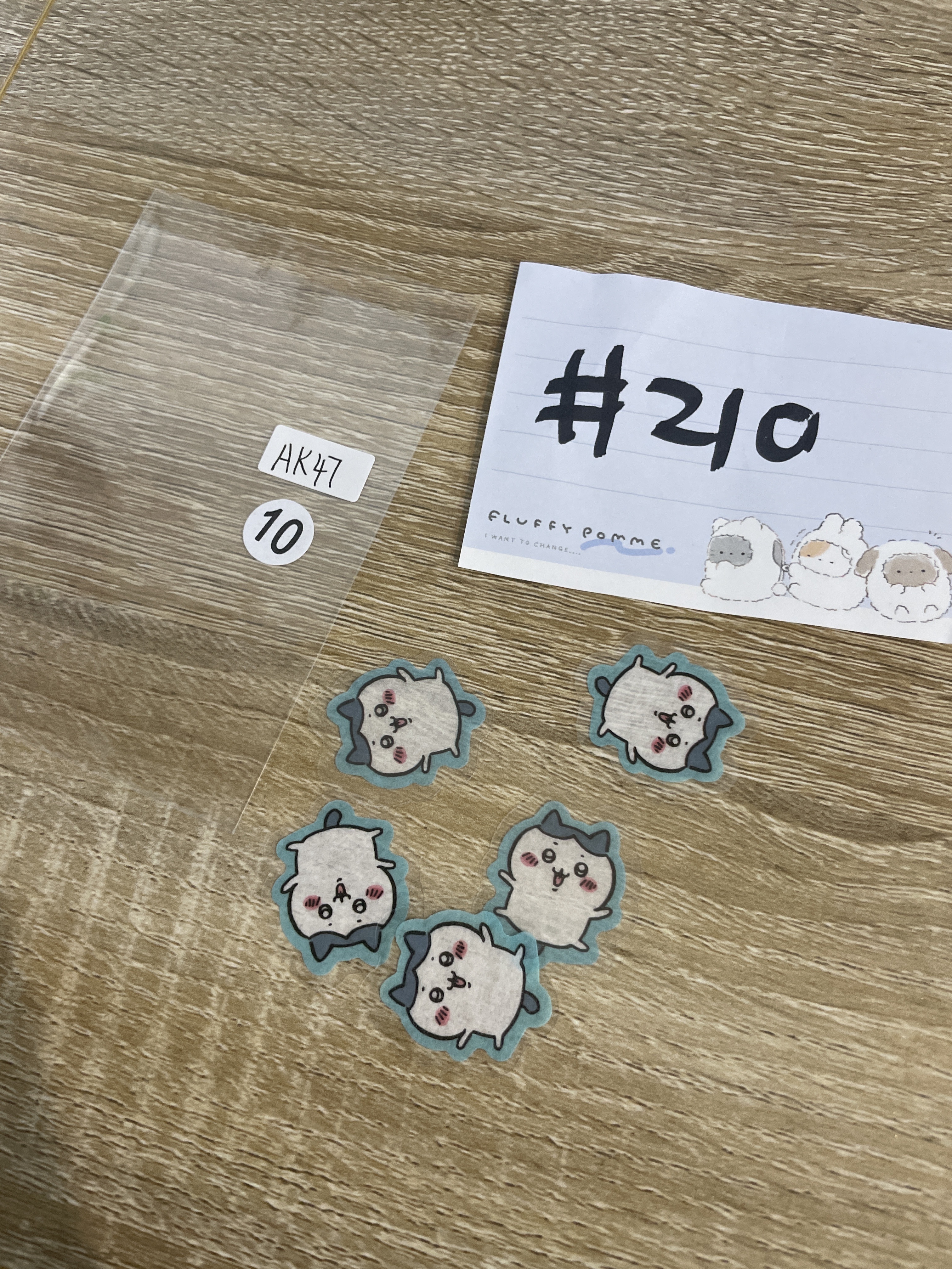 CHIIKAWA ak47 set#210