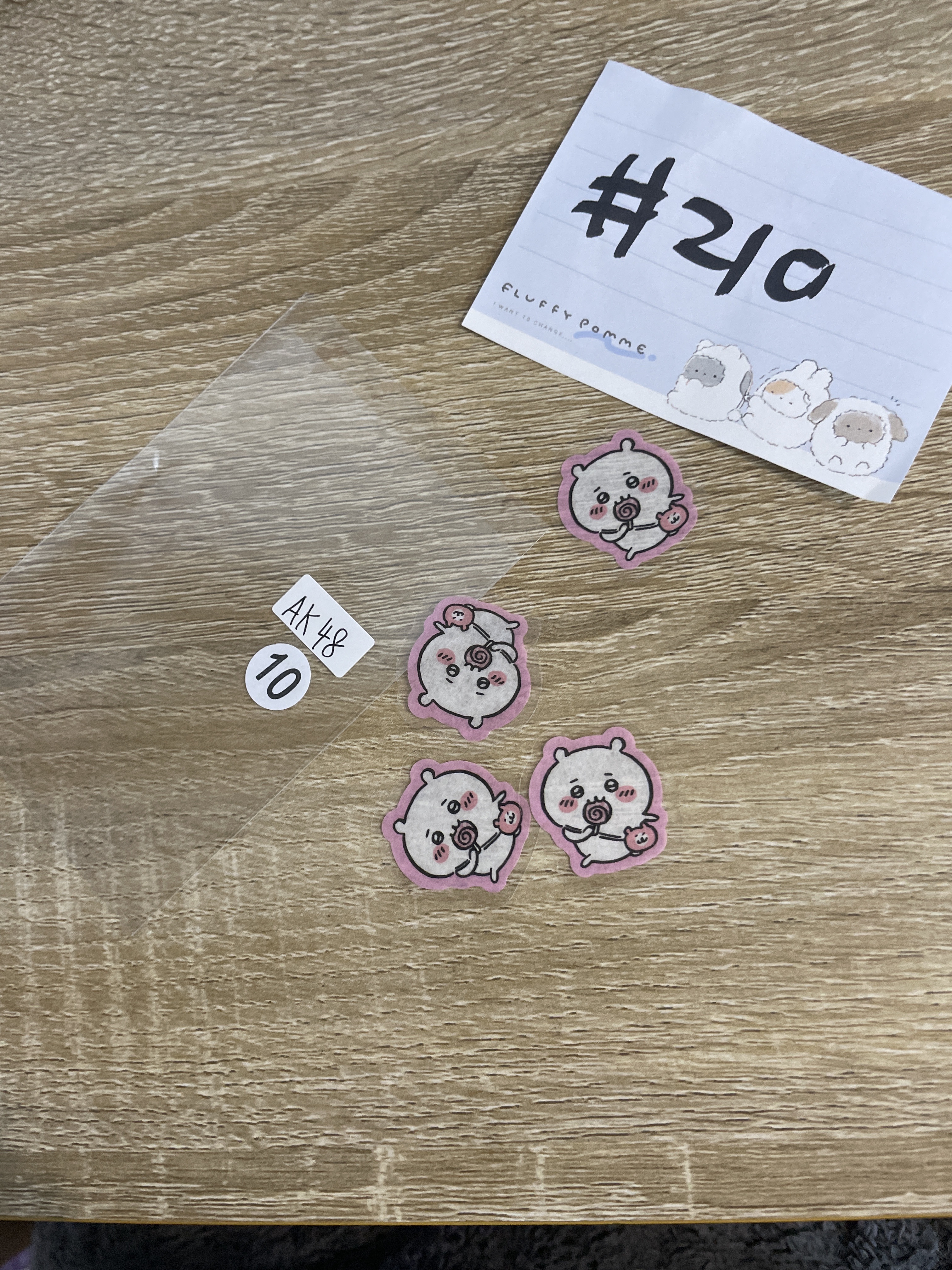 CHIIKAWA ak48 set#210