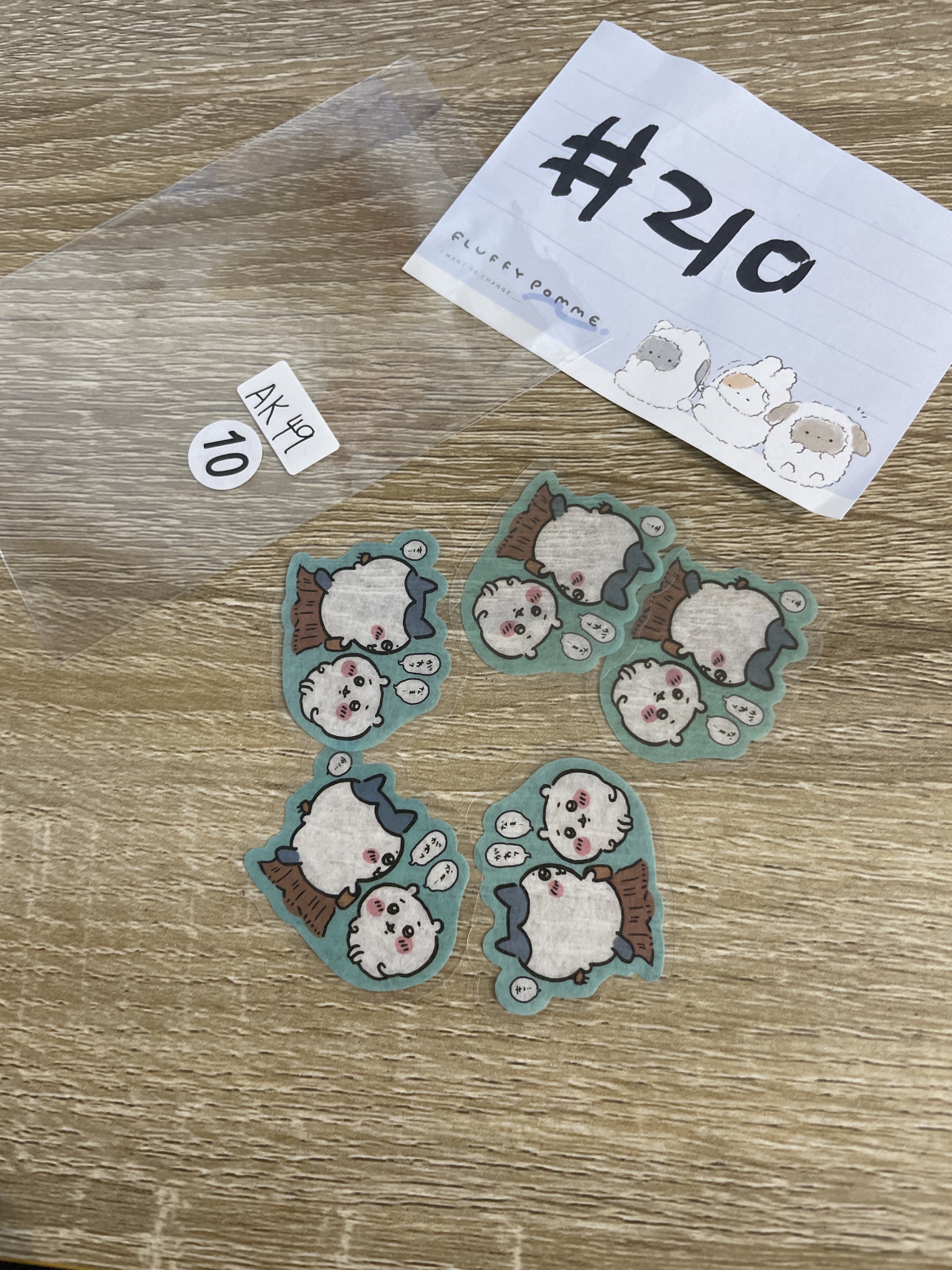 CHIIKAWA ak49 set#210