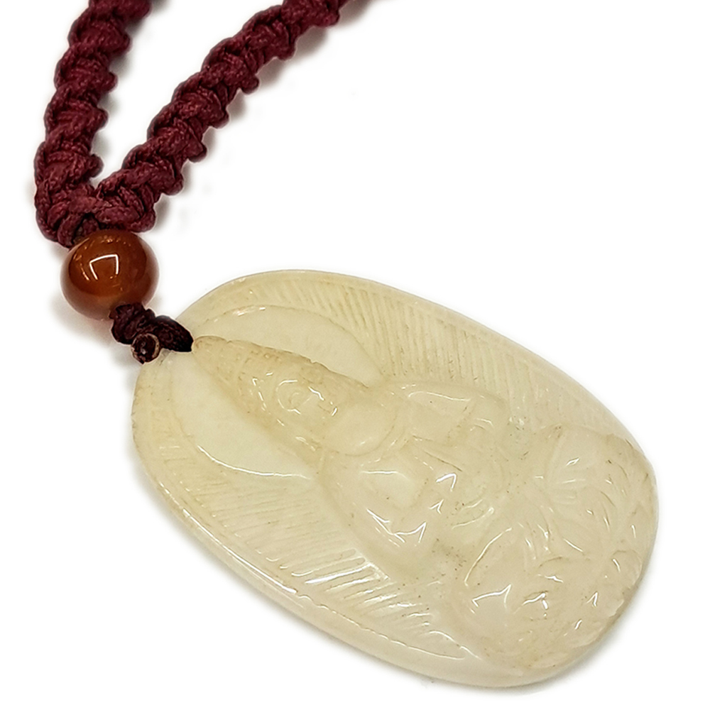 白玉佛玉佩項鍊【十方】119539