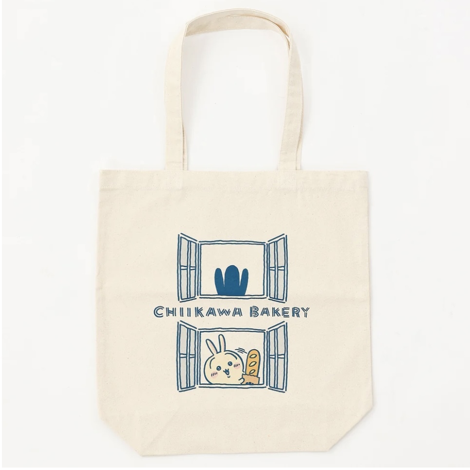 CHIIKAWA吉伊卡哇 烘焙坊 麵包系列 帆布 手提袋 購物袋