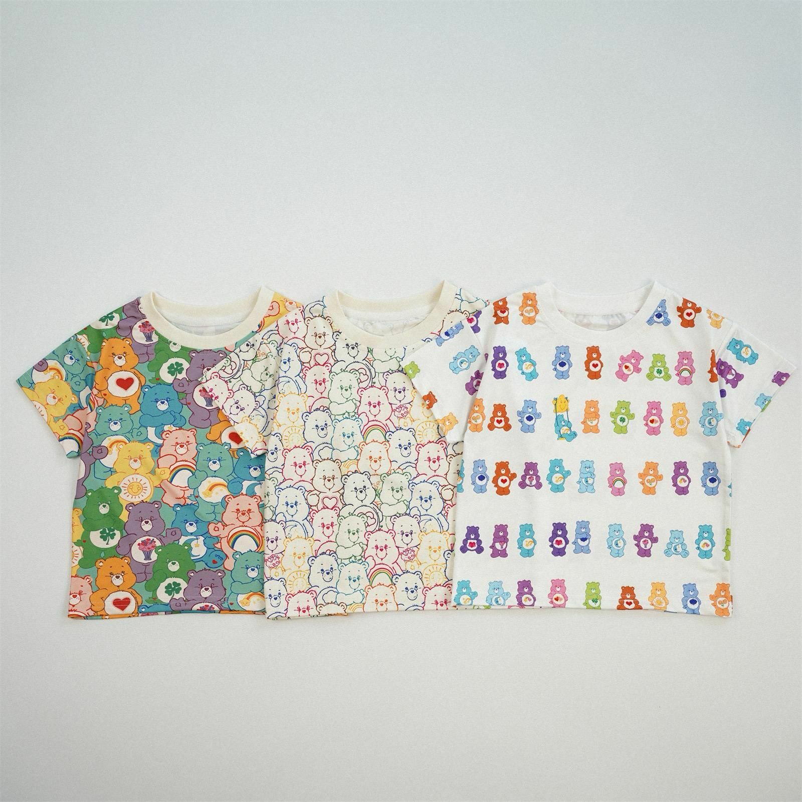 韓版 care bear滿印短袖
