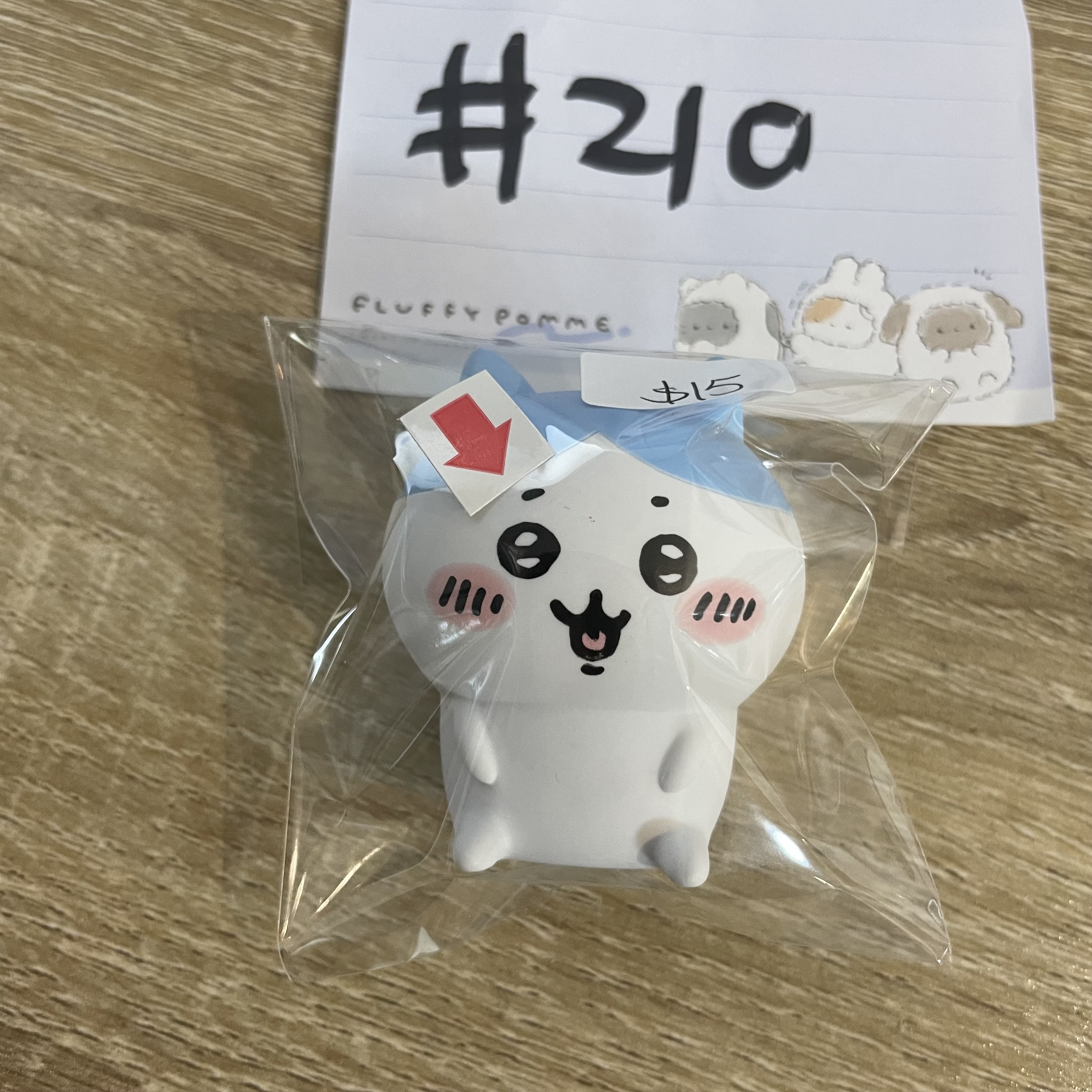 CHIIKAWA 八字貓 FIGURE 瑕#210