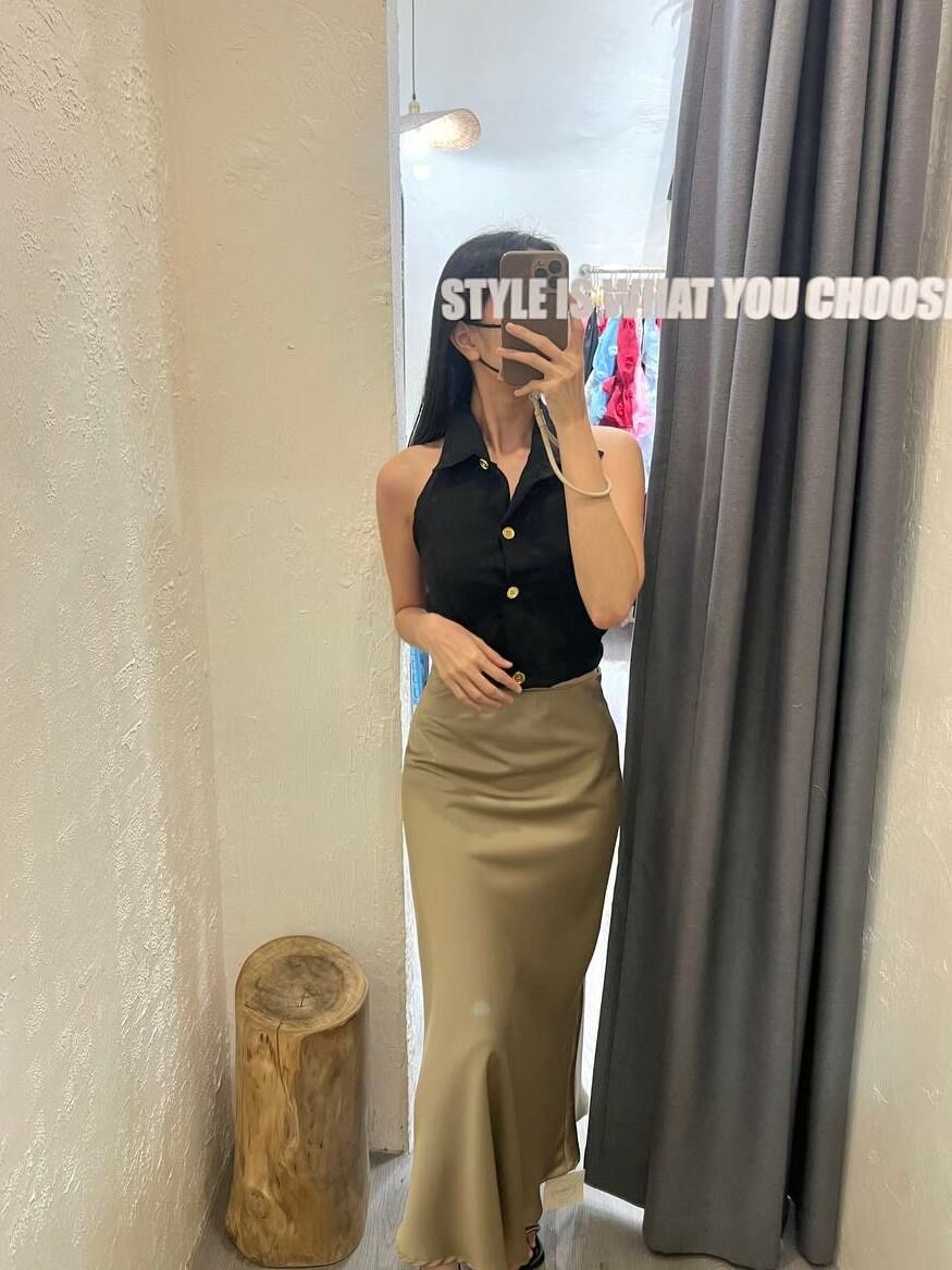 Satin Skirt