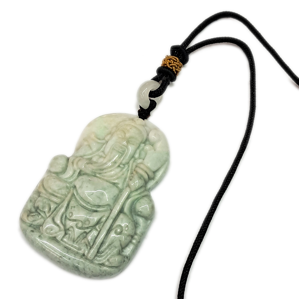 關聖帝君{緬甸玉}玉珮【十方】135381