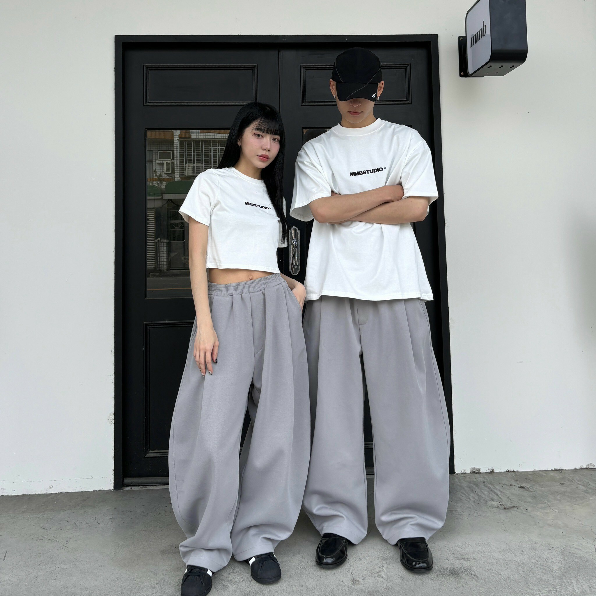 mmb彎到心坎上情侶彎刀棉褲