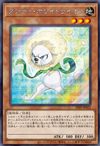 25PP-JP022 (SER)ダンディ・ホワイトライオン(白獅子花)