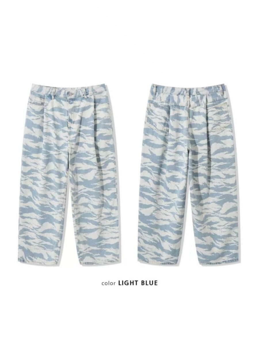 拼色鬆身褲 TAC-0145P