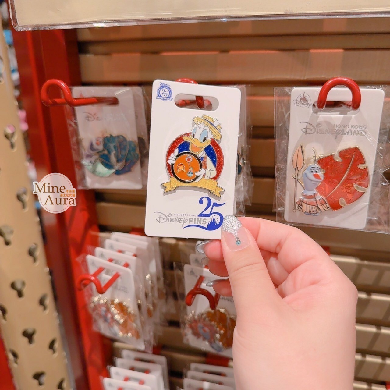 交換魔法徽章 慶祝 25周年紀念限定 唐老鴨 Donald 造型 徽章 PIN -香港迪士尼樂園