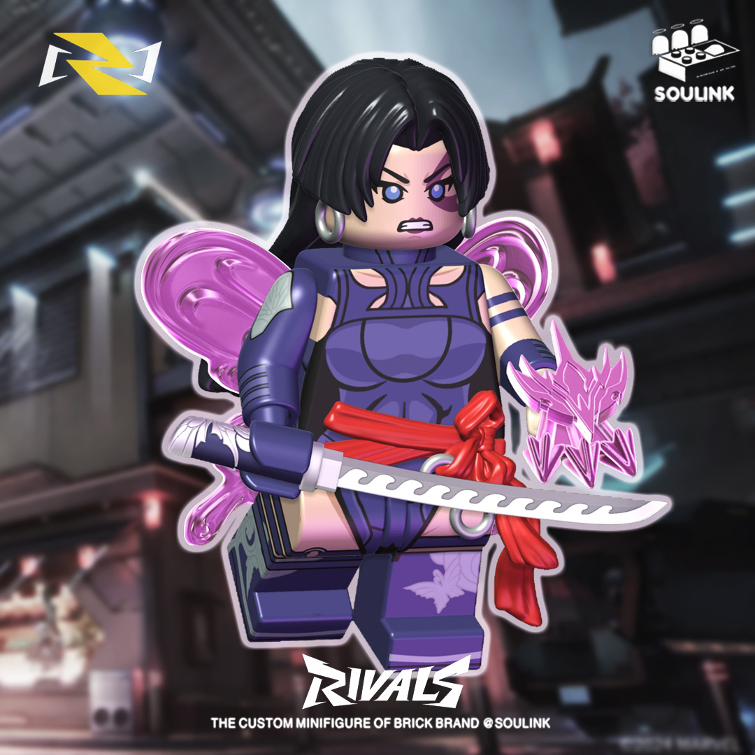 [Soulink][Preorder] Marvel Rivals - Psylocke [PAD/UV printed]