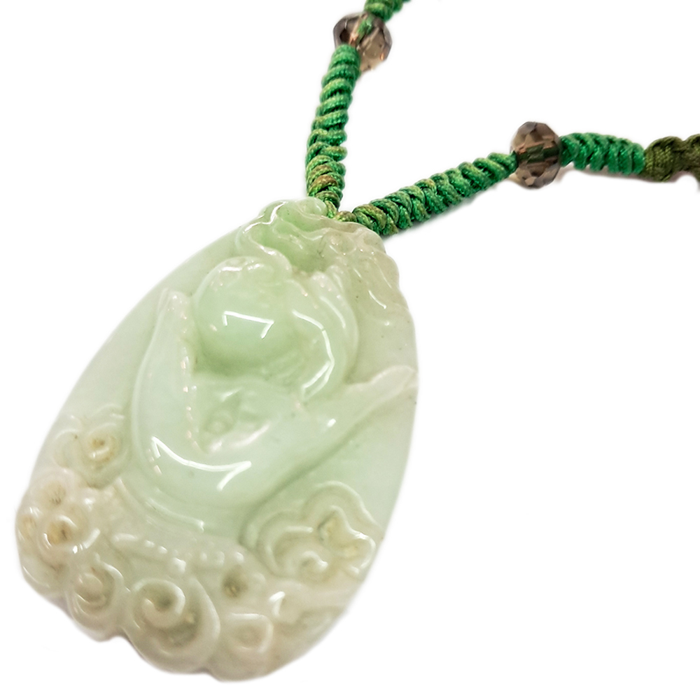 智珠在握{佛手}玉佩 中國結項鍊【十方】123467