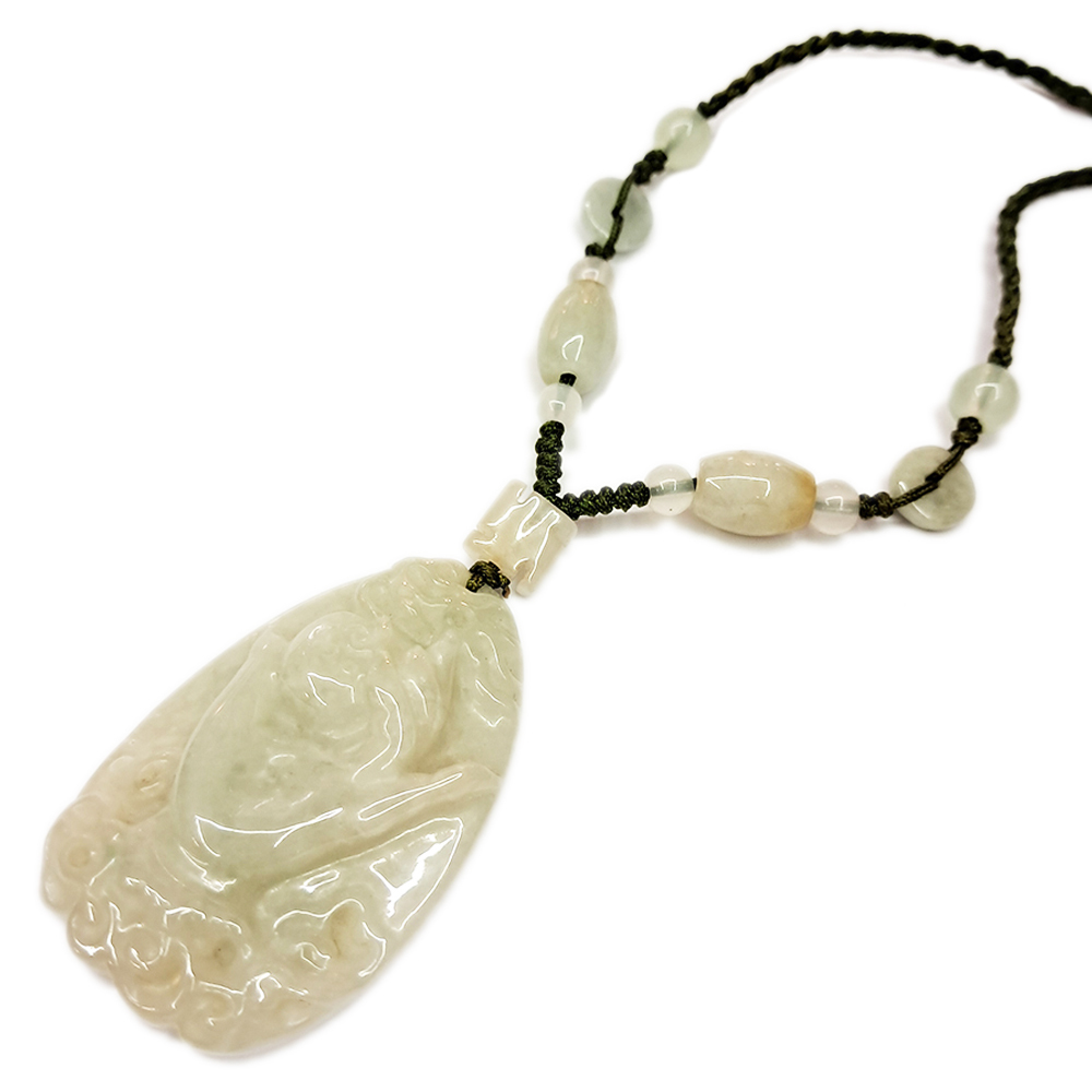 智珠在握{佛手}玉佩 中國結項鍊【十方】119468