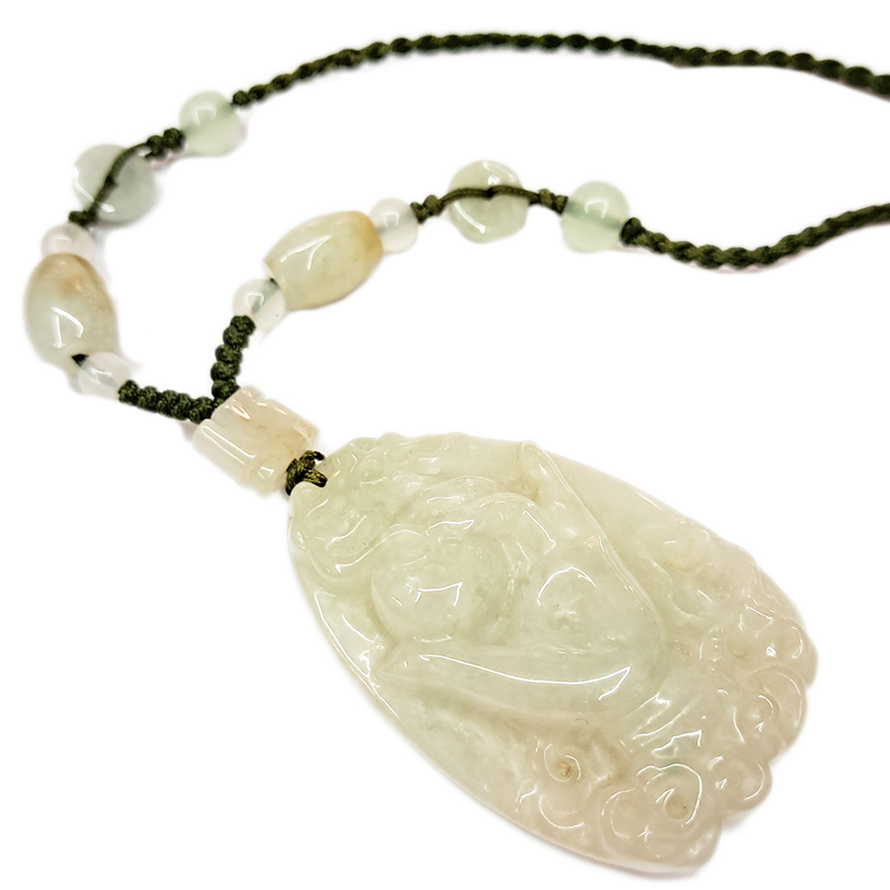 智珠在握{佛手}玉佩 中國結項鍊【十方】119468