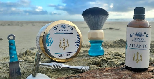 Elysian Soap Shop Atlantis 手工剃鬚皂 4oz